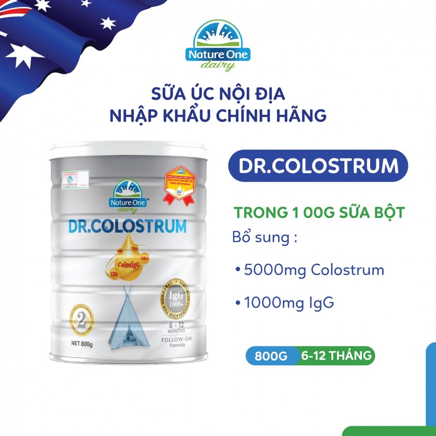 Dr.Colostrum số 2 cho trẻ từ 6-12 tháng tuổi